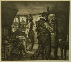 Il modello da Heinrich Zille